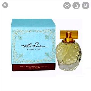 Hilary duff with love perfume